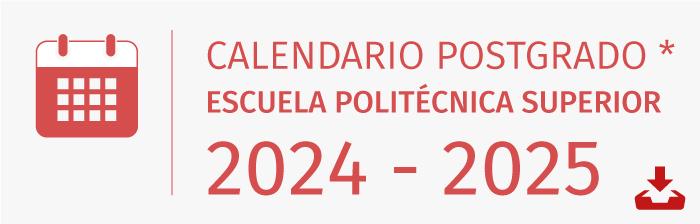 Calendario Académico 2024-2025 EPS